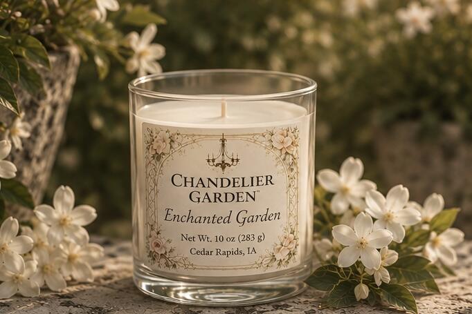 Enchanted Garden Candle