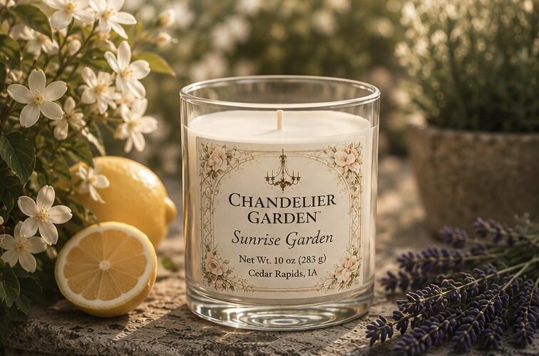 Sunrise Garden Candle