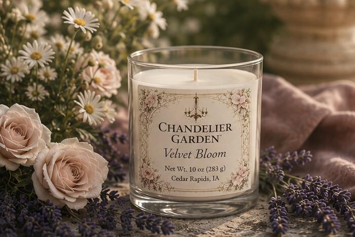 Velvet Bloom Candle